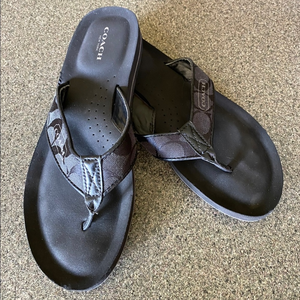 Coach Flip Flops